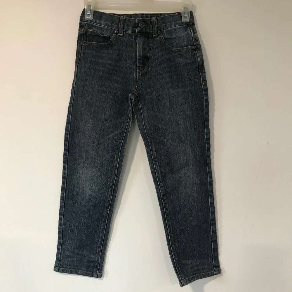 🌻Dark Wash Adjustable Waist Jeans